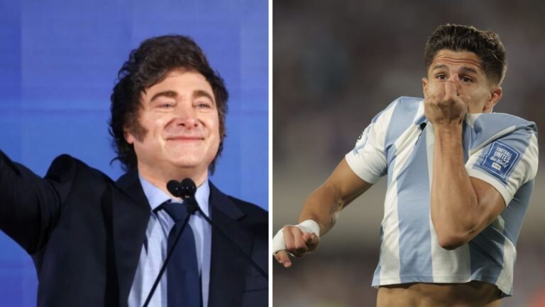 Javier Milei celebró la goleada de Argentina ante Brasil: «Alegría não tem fim»