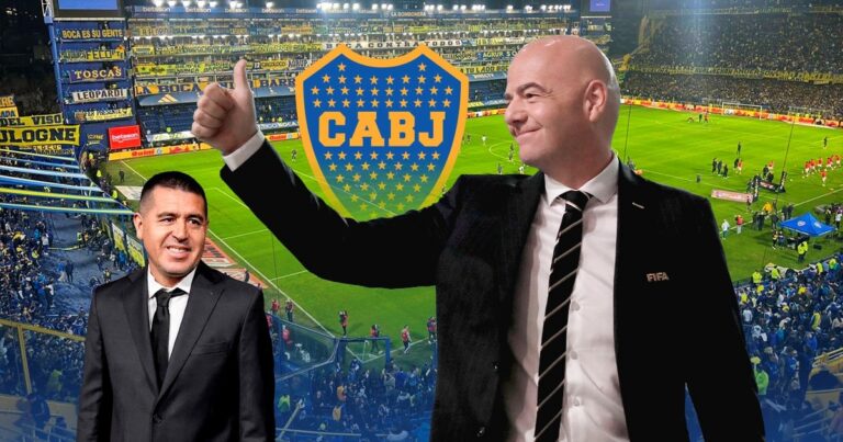 La broma de Infantino sobre el próximo DT de Boca: «Si Riquelme quiere, voy yo»