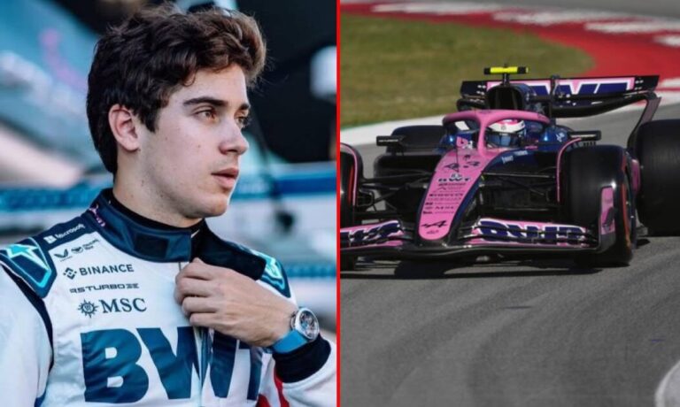 La espectacular largada de Franco Colapinto en España: así pasó a varios autos