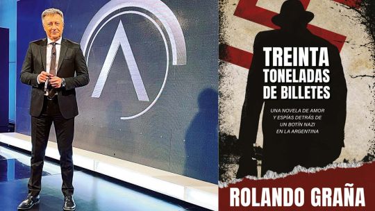 Rolando Graña presenta Treinta toneladas de billetes: espías, amor y un botín nazi en la Argentina