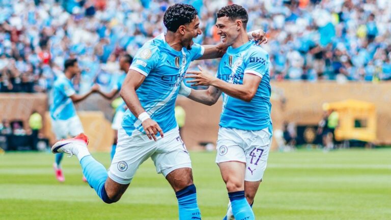 Manchester City venció 2-0 a Wydad y arrancó con el pie derecho en el Mundial de Clubes