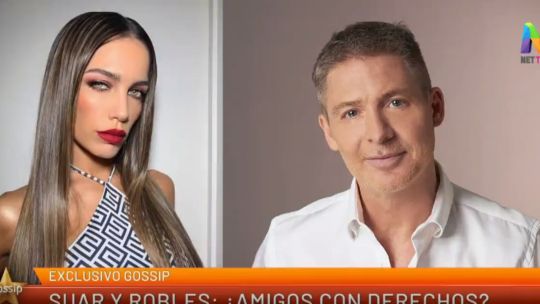 Rocío Robles destacó qué le gusta de Adrián Suar, según el lente de Gossip: Que tenga valores, sea familiero