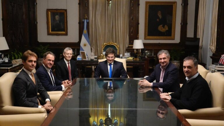 Javier Milei recibió al director ejecutivo de Ualá, Pierpaolo Barbieri