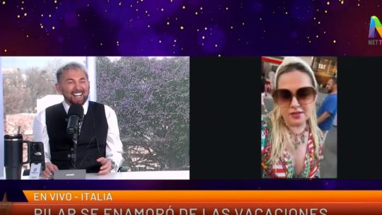 Pilar Smith, de vacaciones en Europa tras separarse de su exnovio: «Hay candidatos, pero estoy haciendo el duelo todavía»