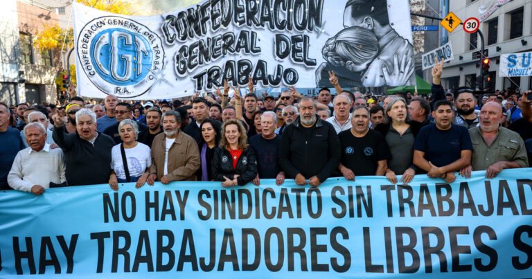 Se viene el recambio en la CGT: nuevas caras, el dilema clave frente a Milei y el riesgo de una fractura