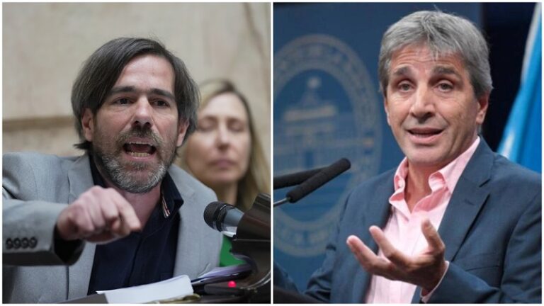 Del Caño contra Caputo: Él nos endeudó por 100 años, los parásitos son los especuladores que él benefició