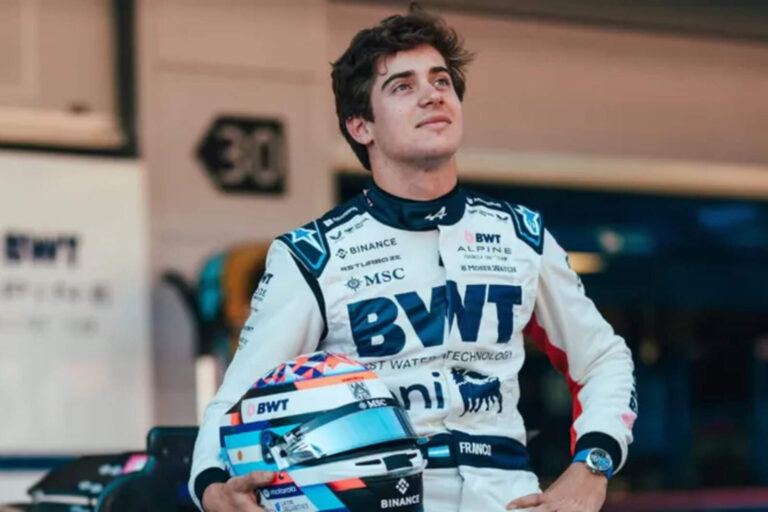 Franco Colapinto alcanzó una histórica marca entre los pilotos argentinos de la F1