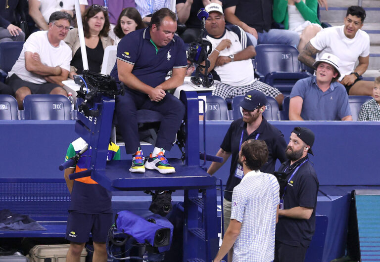 El insólito error de un fotógrafo que provocó un caos en el US Open