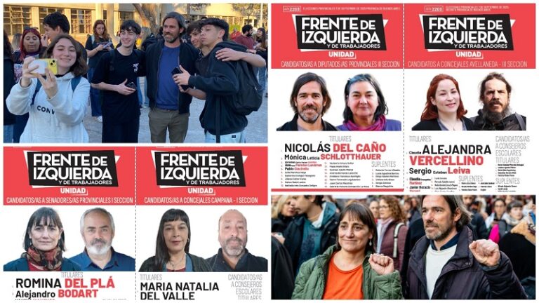 Elecciones en Provincia de Buenos Aires: encontrá acá las boletas del Frente de Izquierda Unidad