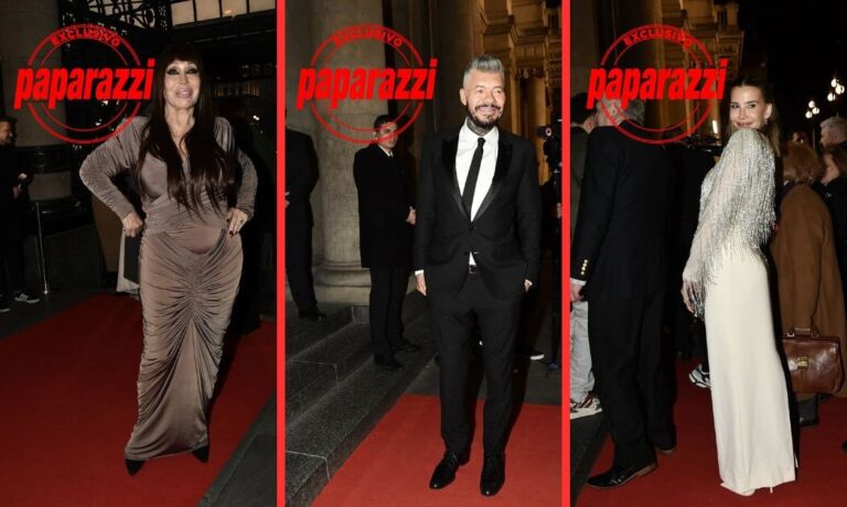 Exclusivo! Las mejores fotos de los looks de los famosos en la gala del Teatro Colón