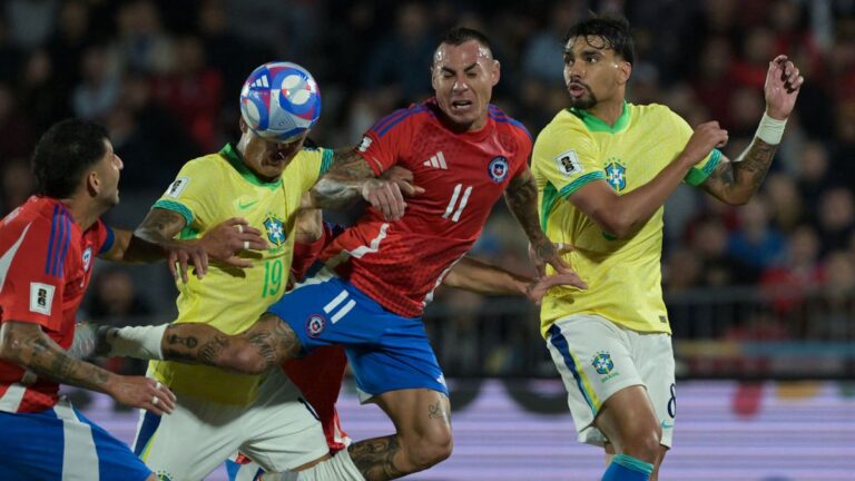 Brasil vs. Chile, por las Eliminatorias Sudamericanas 2026: horario, formaciones y TV