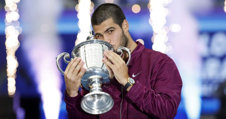 Cómo quedó el ranking ATP tras la victoria de Carlos Alcaraz en el US Open